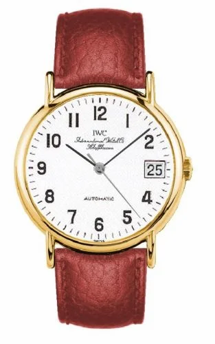 IWC Portofino Automatic Yellow Gold / White - Railroad / Strap IW3513-36 (IW351336)